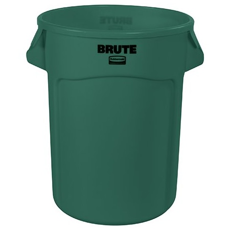 Rubbermaid Rubbermaid Brute Trash Can - 32 Gallon, Green BUY00029905